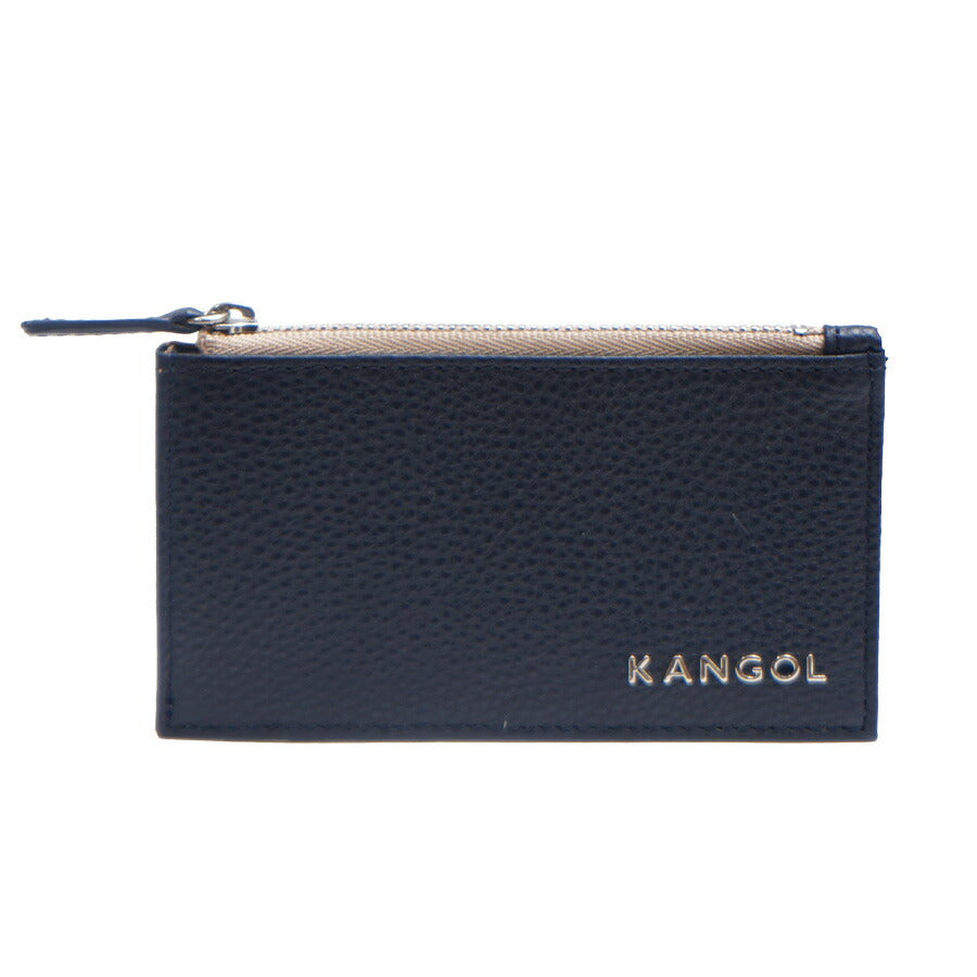 【KANGOL】250-10151 フラグメントケース 財布 カードケース 小銭入れ さいふ サイフ コインケース ウォレット コンパクト カジュアル シンプル カンゴール ブラック ネイビー アイボリー 使いやすい かわいい おしゃれ ユニセックス