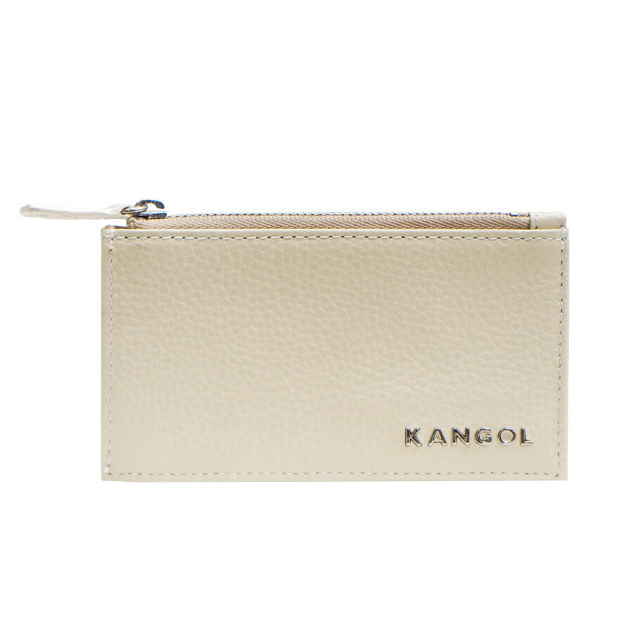 【KANGOL】250-10151 フラグメントケース 財布 カードケース 小銭入れ さいふ サイフ コインケース ウォレット コンパクト カジュアル シンプル カンゴール ブラック ネイビー アイボリー 使いやすい かわいい おしゃれ ユニセックス