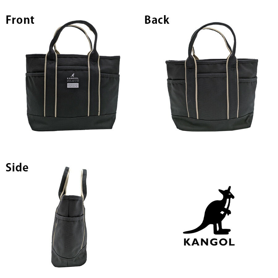 【KANGOL】 250-2191 2WAYハンドバッグ 斜め掛け 手持ち かばん カバン 鞄 バッグ シンプル カジュアル 普段使い 使いやすい ユニセックス プレゼント ブラック