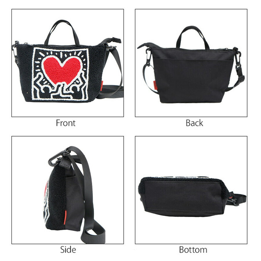 Keith Haring キースへリング 2way ショルダーバッグ トートバッグ ハンドバッグ アイコンバッグ もこもこ 15550 15551 15552 15553 15554 ブランド おしゃれ シンプル かわいい お揃い ファッション プレゼント レディース メンズ サブバッグ お出かけ 買い物 ショッピング