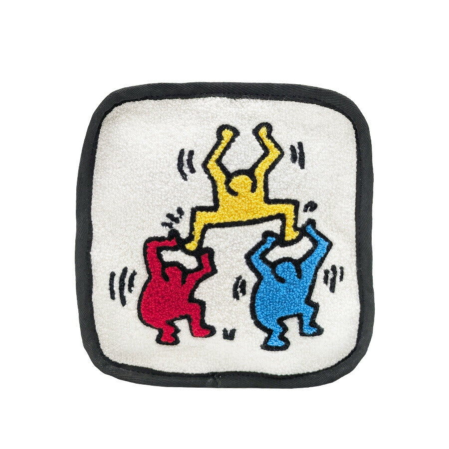【KeithHaring】 15560 スクエアショルダー 鞄 かばん カバン バッグ 斜め掛け キースへリング 普段使い 使いやすい プレゼント 贈り物 ギフト