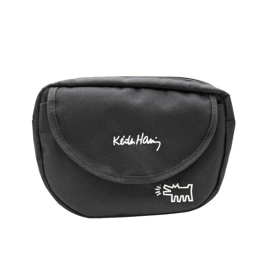 【KeithHaring】 15629 フラップショルダーバッグ 鞄 かばん カバン バッグ 斜め掛け キースへリング 普段使い 使いやすい 便利 プレゼント 贈り物 ギフト