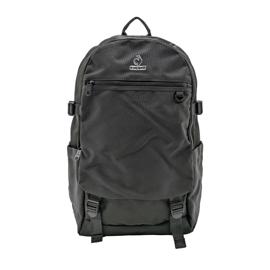【le coq sprotif】リュック 大容量 36477 25L スクールリュック バックパック 通勤 通学 カジュアル シンプル 中高生 大学生 ユニセックス プレゼント ギフト ブラック