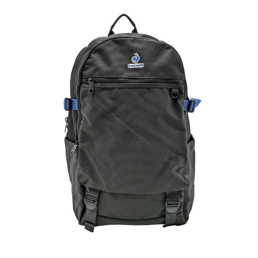 【le coq sprotif】リュック 大容量 36477 25L スクールリュック バックパック 通勤 通学 カジュアル シンプル 中高生 大学生 ユニセックス プレゼント ギフト ブラック