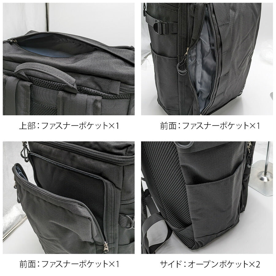 【le coq sprotif】リュック 大容量 36497 35L スリムスクールリュック バックパック 通勤 通学 カジュアル シンプル 中高生 大学生 ユニセックス プレゼント ギフト ブラック