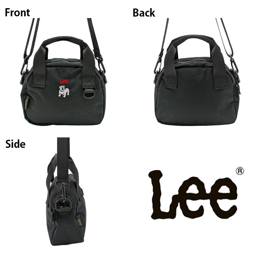 【Lee】320-01230 boss ミニショルダー 斜め掛け レディース かばん カバン 鞄 バッグ シンプル リー ブラック グレー キャメル カーキ 使いやすい お出かけ 普段使い お出かけ おしゃれ 便利