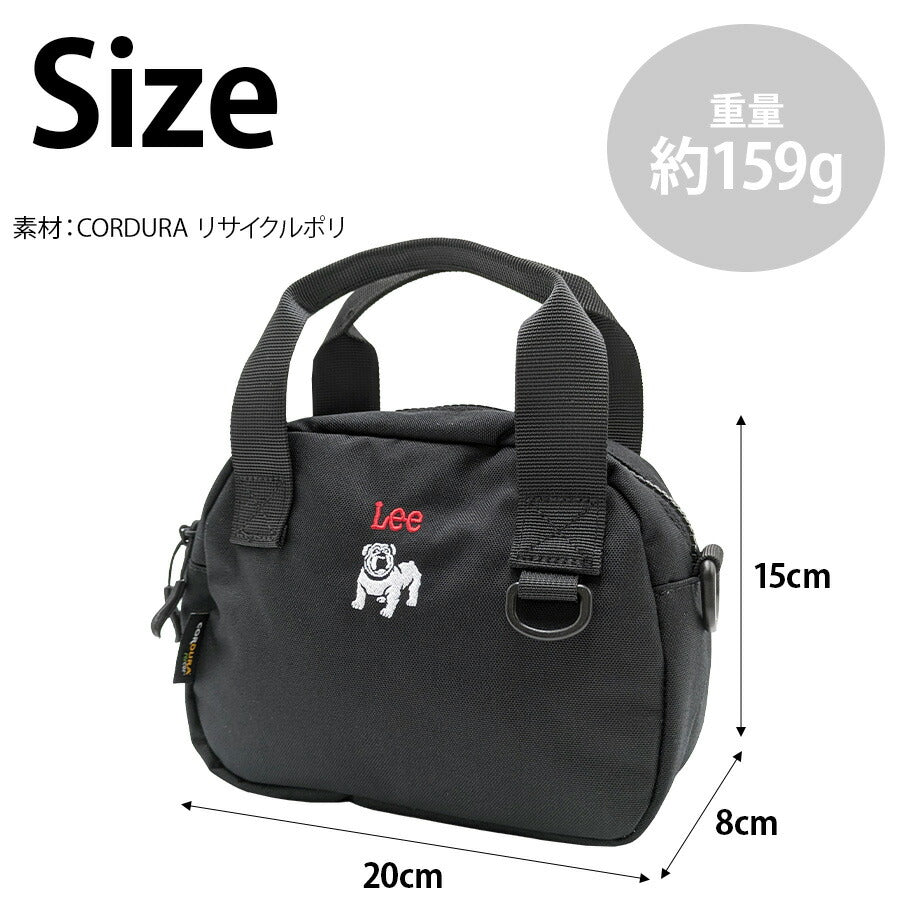 【Lee】320-01230 boss ミニショルダー 斜め掛け レディース かばん カバン 鞄 バッグ シンプル リー ブラック グレー キャメル カーキ 使いやすい お出かけ 普段使い お出かけ おしゃれ 便利