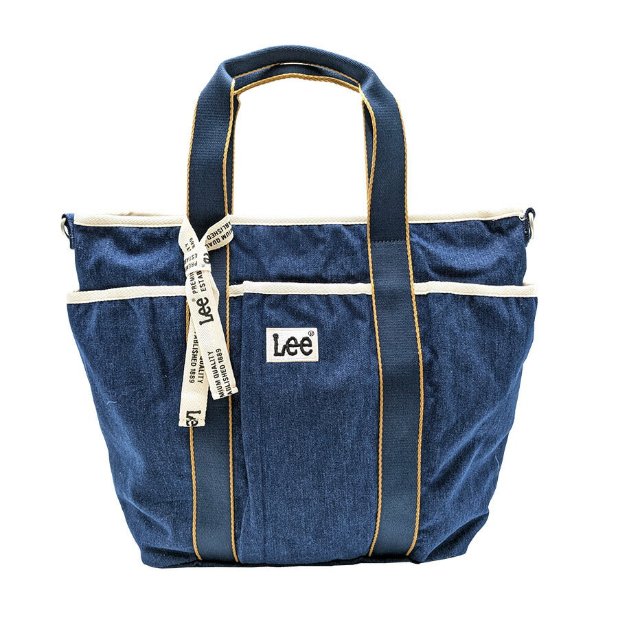 【Lee】320-01313 LIFE 2WAYトートバッグM 手持ち レディース かばん カバン 鞄 バッグ シンプル リー ブラック ネイビー ホワイトネイビー 使いやすい お出かけ 普段使い お出かけ おしゃれ かわいい 便利 デニム