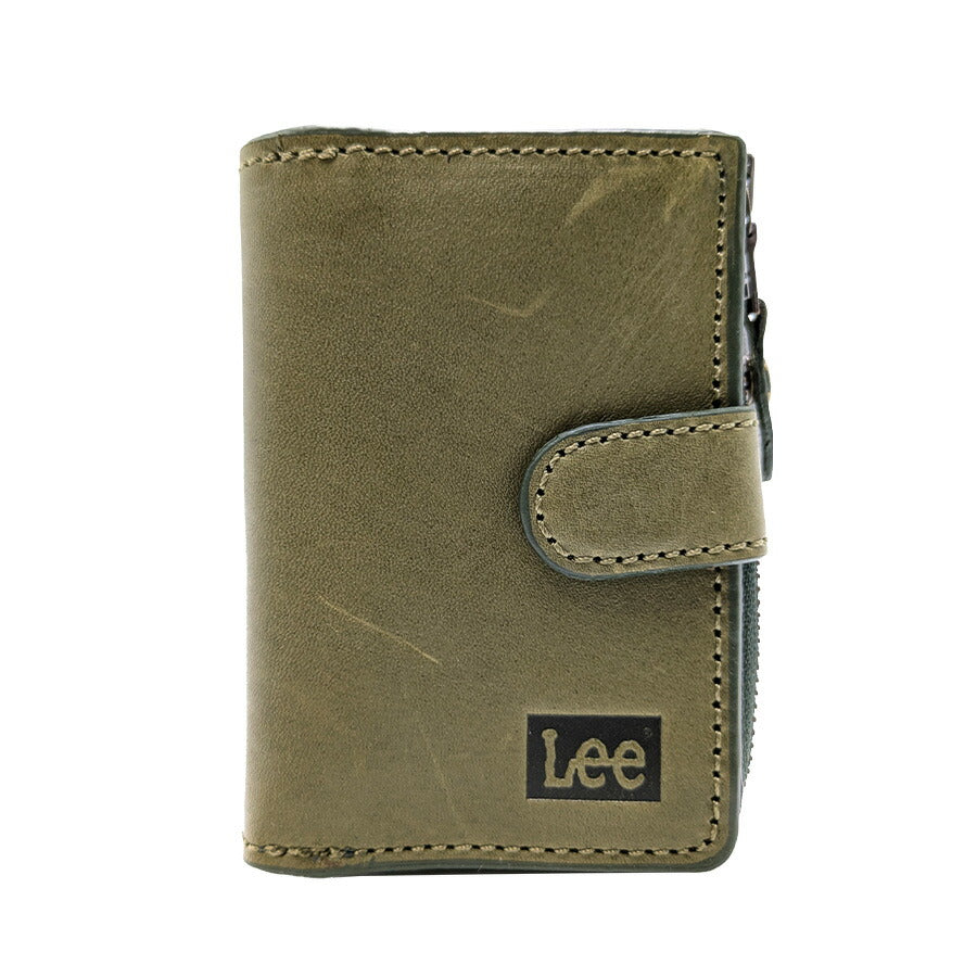 【Lee】320-01790 キーケース メンズ スマートキー対応 鍵 牛革 イタリアンレザー シンプル リー グリーン 使いやすい 普段使い プレゼント ギフト おしゃれ