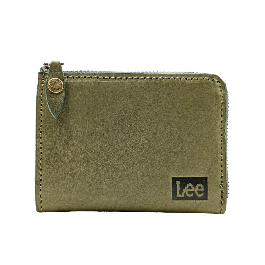 【Lee】320-01791 コインケース メンズ 小銭入れ ウォレット 財布 サイフ さいふ 牛革 イタリアンレザー シンプル リー ブラック グリーン 使いやすい 普段使い プレゼント ギフト おしゃれ