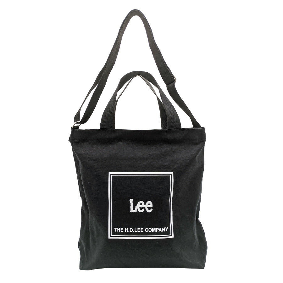 【Lee】 320-1352 2WAYバッグL かばん バッグ 手持ち 肩掛け 斜め掛け おしゃれ シンプル 使いやすい 普段使い 便利 ユニセックス リー プレゼント ブラック