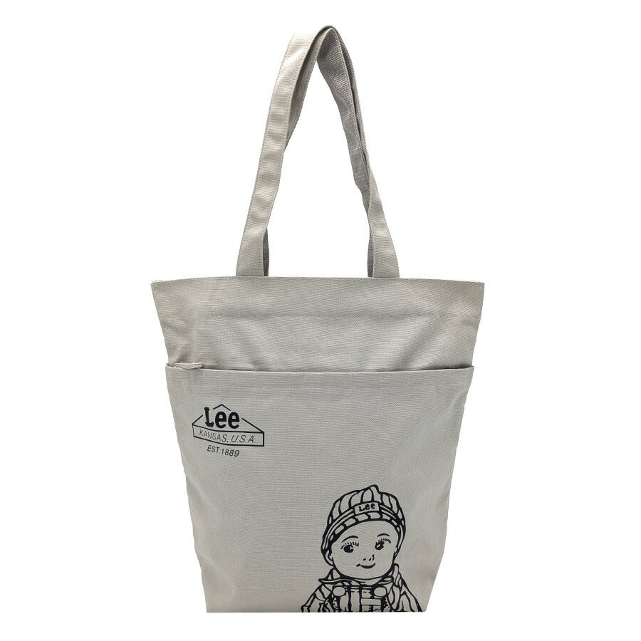 【レターパック配送/時間指定不可】【Lee】320-1430 Buddyll トートバッグ 大容量 普段使い 使いやすい シンプル おしゃれ レディース プレゼント ブラウン