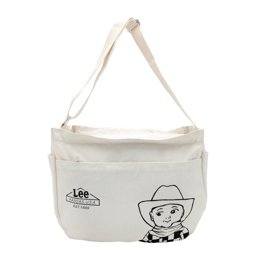 【レターパック配送/時間指定不可】【Lee】320-1432 Buddyll トートバッグ 斜め掛け 普段使い 使いやすい シンプル おしゃれ レディース プレゼント ブラウン