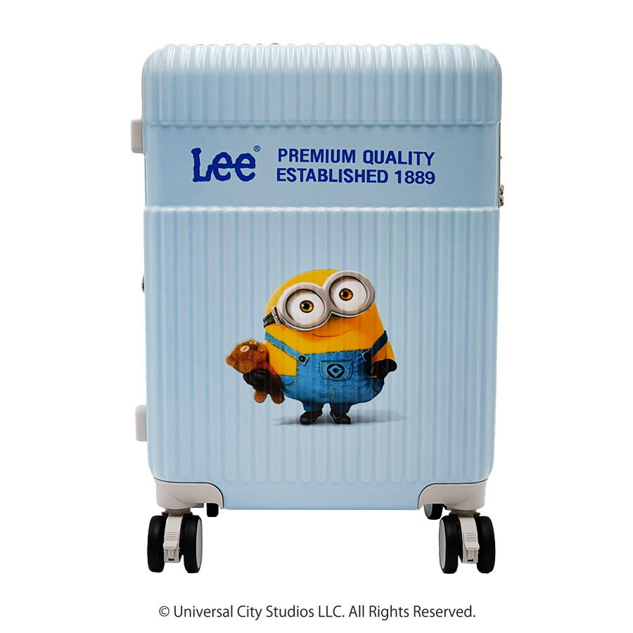 【Lee】320-30000 37L 42L キャリーケース Sサイズ ミニオン リー スーツケース ハードタイプ 1泊 2泊 かわいい おしゃれ ファッション ブランド ピンク スカイ ホワイト