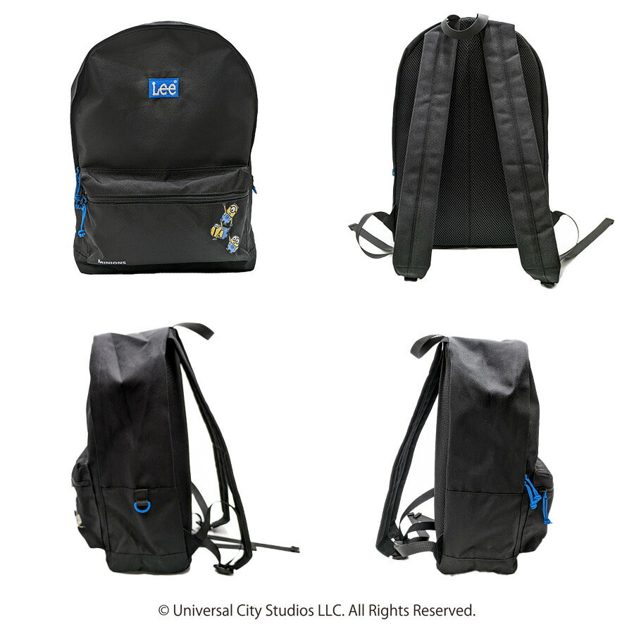 【Lee】リュック 大容量 320-30031 ミニオン バックパック かばん リュック カバン 鞄 バッグ シンプル リー イエロー ブルー 使いやすい かわいい おしゃれ お出かけ 普段使い 日常 キャラクター コラボ ユニセックス