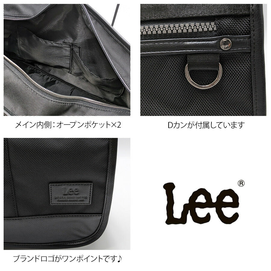 【Lee】320-3283 ショルダーバッグ バッグ 収納 斜め掛け 肩掛け 鞄トラベル 通勤 通学 アウトドア お出かけ 観戦 プレゼント 父の日 誕生日