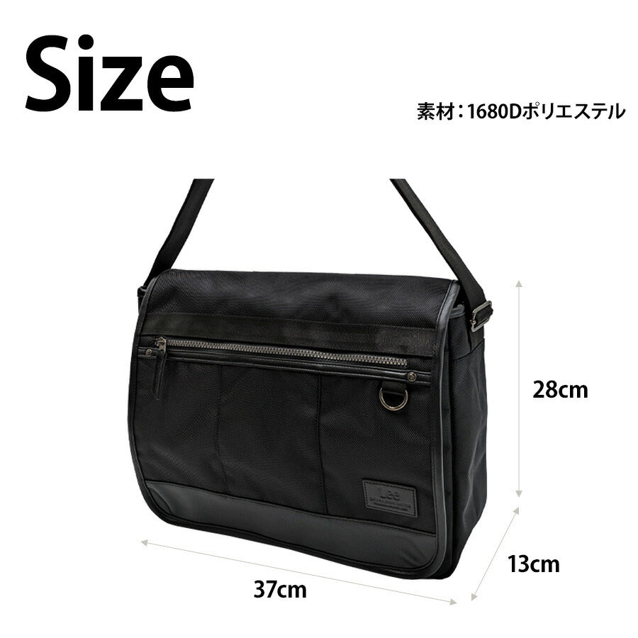 【Lee】320-3283 ショルダーバッグ バッグ 収納 斜め掛け 肩掛け 鞄トラベル 通勤 通学 アウトドア お出かけ 観戦 プレゼント 父の日 誕生日