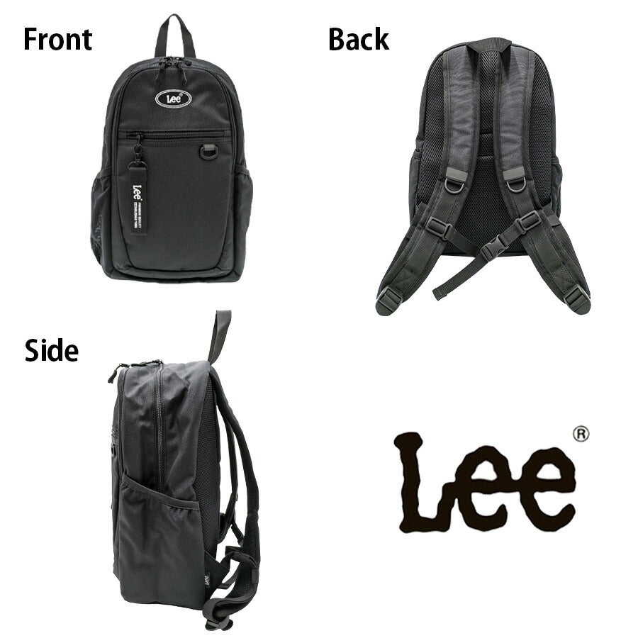 【Lee】リュック 大容量 320-4932 lucky ラウンドリュック キッズ レディース かばん 鞄 カバン バッグ リー ブラック レッド ベージュ ホワイト ブルー 使いやすい 普段使い おしゃれ かわいい