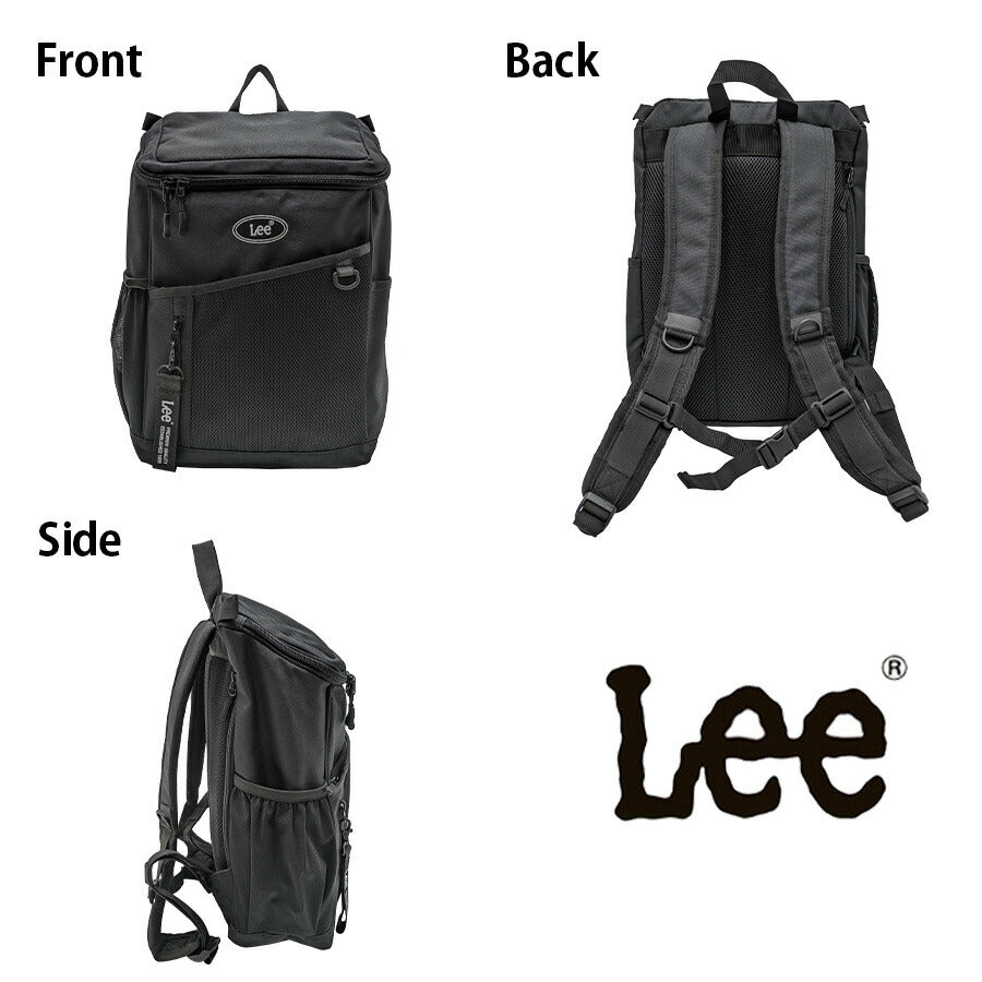 【Lee】リュック 大容量 320-4933 lucky トップオープンリュック キッズ レディース かばん 鞄 カバン バッグ リー ブラック レッド ベージュ ホワイト ブルー 使いやすい 普段使い おしゃれ かわいい