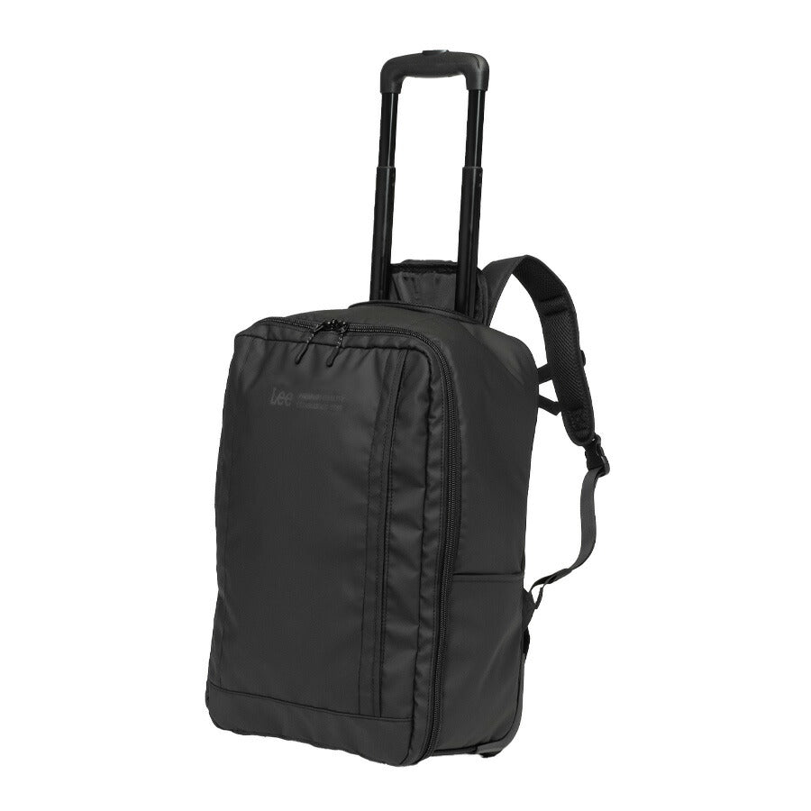 【Lee】 320-9061 キャリーリュック 29L 2〜3泊 バックパック キャリーバッグ かばん カバン 鞄 カジュアル シンプル 旅行 出張 ユニセックス ギフト ブラック