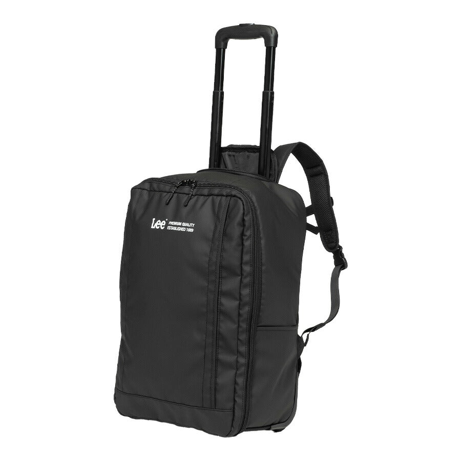 【Lee】 320-9061 キャリーリュック 29L 2〜3泊 バックパック キャリーバッグ かばん カバン 鞄 カジュアル シンプル 旅行 出張 ユニセックス ギフト ブラック