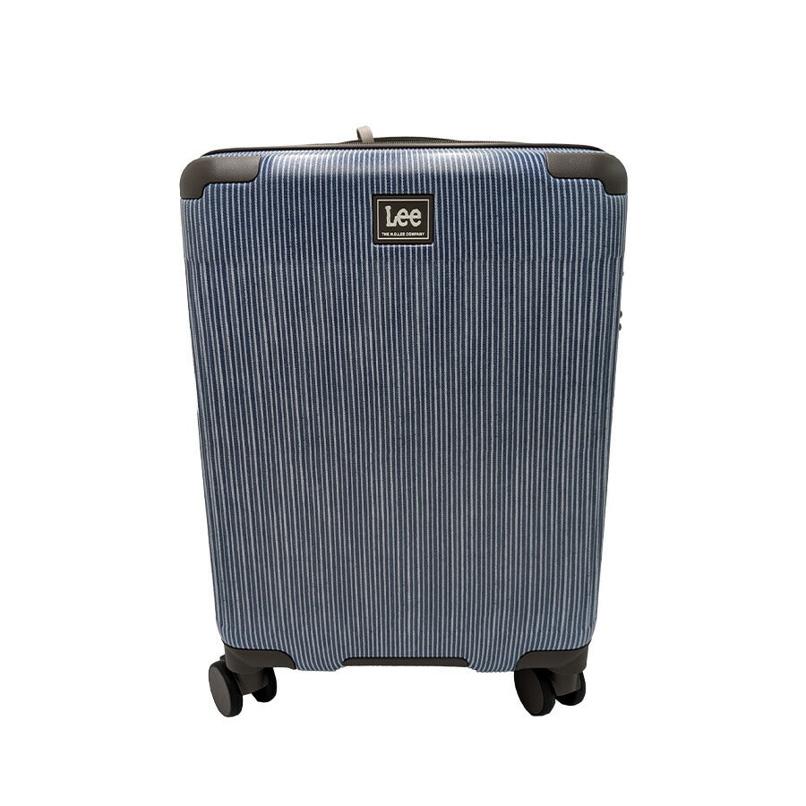 【Lee】320-9070 キャリーケース 19インチ 拡張機能付き 37-44L 3-4泊 旅行 修学旅行 レディース 使いやすい シンプル かわいい プレゼント ギフト ネイビー