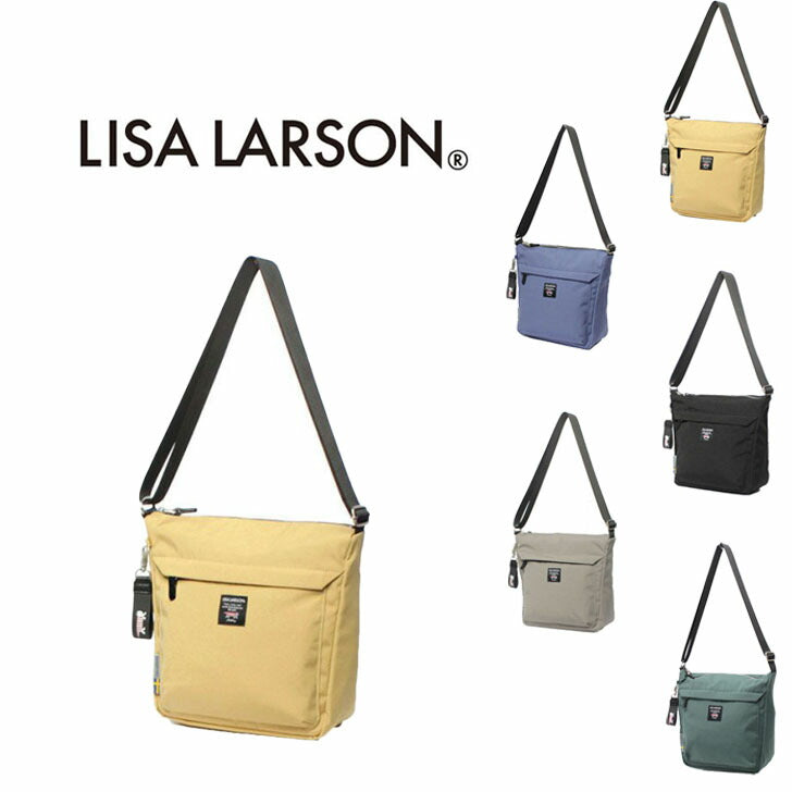 LISA LARSON リサ・ラーソン 縦型 ショルダーバッグ 斜め掛け 肩掛け LTPK-03 Mikey ツイル マイキー 猫 レディース ギフト 母の日 バレンタイン 人気 プレゼント