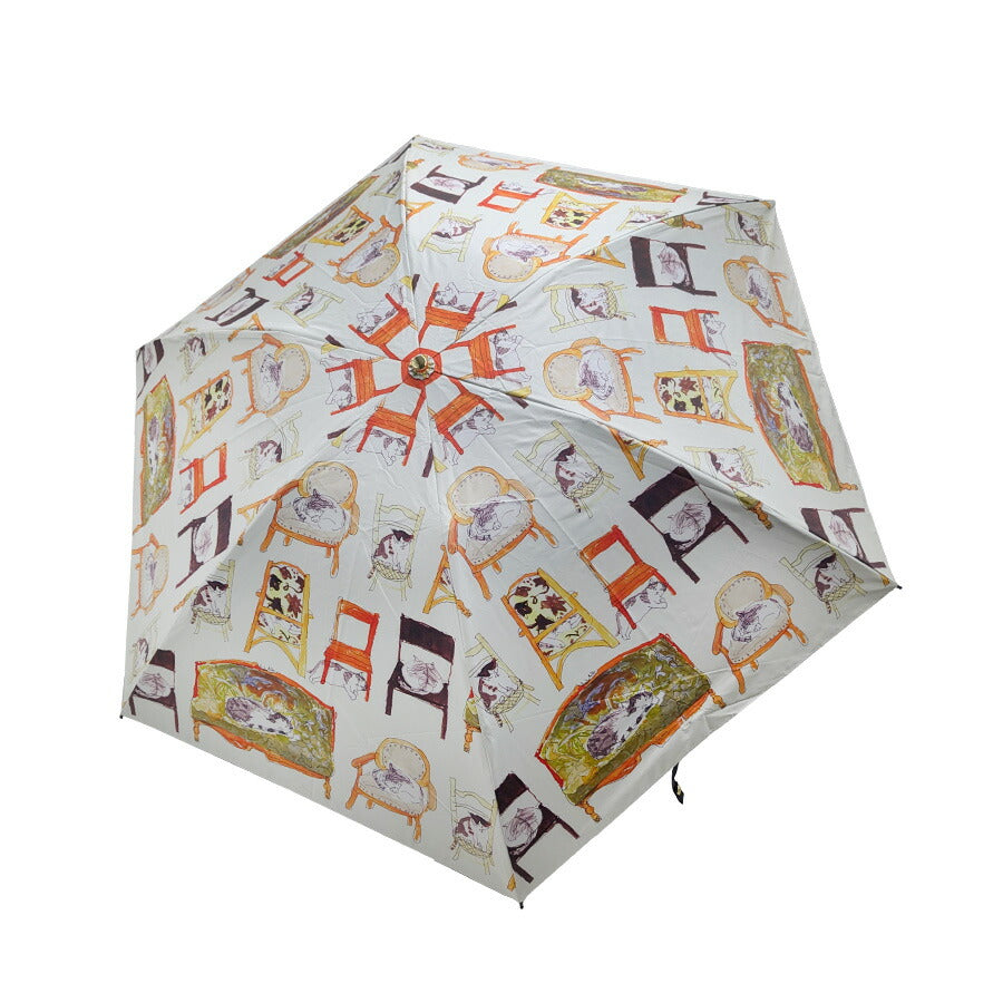 【Manhattaners】77-0302 晴雨兼用折りたたみ傘 レディース UVカット 紫外線対策 折り畳み傘 コンパクト 使いやすい 普段使い Manhattaners ブラック ブラックホワイト ベージュ イエロー オレンジ ブルー ターコイズブルー 母の日 敬老の日