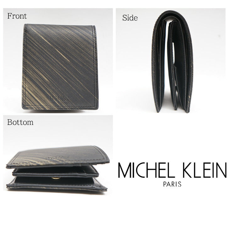 【SNSで話題のレザーケアクリームプレゼント中!】【MICHEL KLEIN】ミシェルクラン ヴァルール 2つ折り 財布 MK103 折り財布 コンパクト ウォレット シリーズ レザー ビジネス 本革 牛革 定番 高級感 おしゃれ プレゼント ギフト 人気 ブランド collonil コロニル