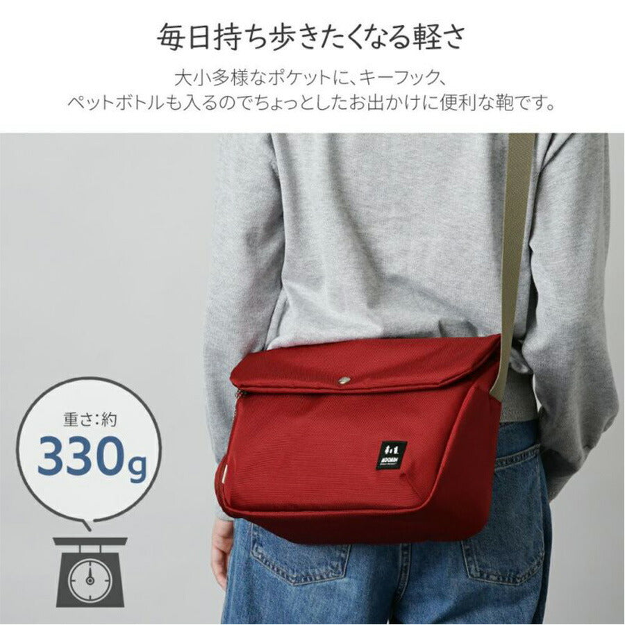 【MOOMIN】 rmnk02 ショルダーバッグ 斜め掛け かばん 肩掛け サブバッグ 鞄 バッグ ムーミン ミィ スナフキン ポーチ付き コンパクト プレゼント 贈り物 ギフト