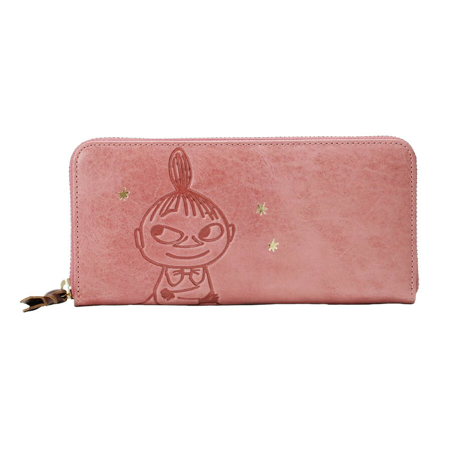 【MOOMIN】rmsl 長財布 財布 さいふ サイフ ウォレット キャラクター レザー 普段使い かわいい 使いやすい レディース プレゼント ギフト グリーン 母の日