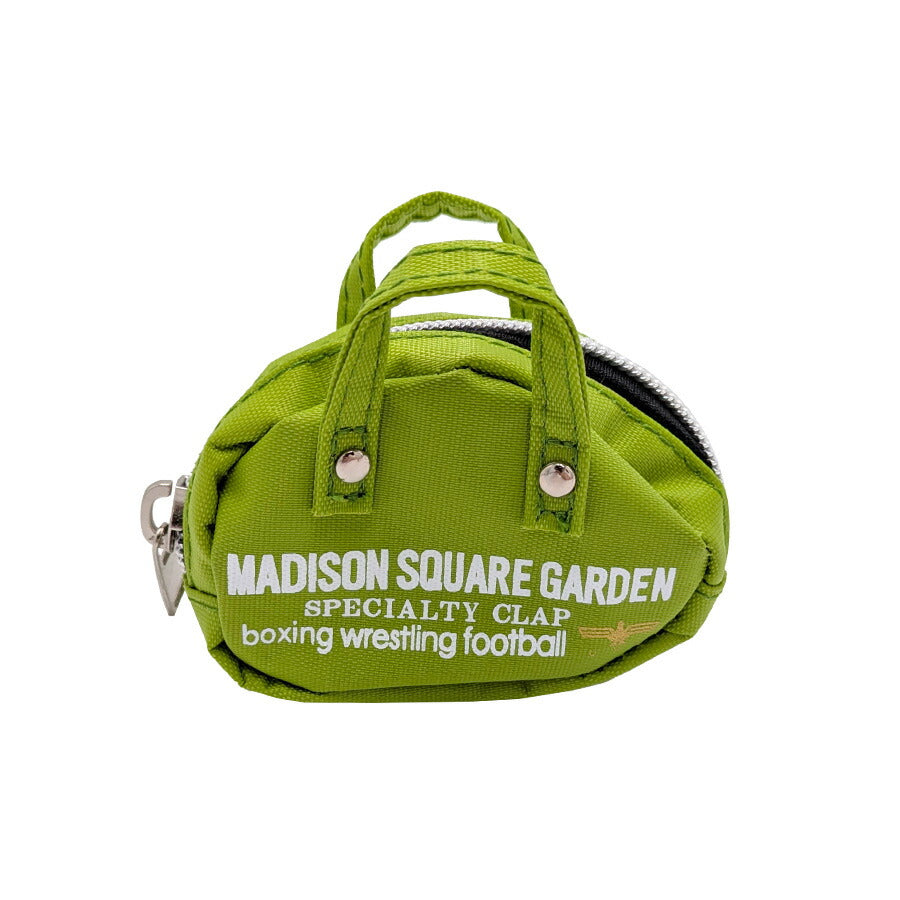 【クリックポスト/時間指定不可】【MADISON SQUARE GARDEN】432-141 ミニマルポーチ 小物ケース カラビナ付き マジソンバッグ ユニセックス ギフト ブラック