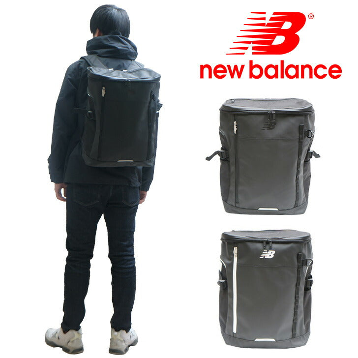 【New Balance】リュック 大容量 ニューバランス ポリエステル リュック LAB45690 普段使い 日常使い デイリーユース タウンユース 男女兼用 ユニセックス お手頃 使いやすい 便利 定番 人気 売れ筋 おすすめ ブラック ブラックホワイト プレゼント