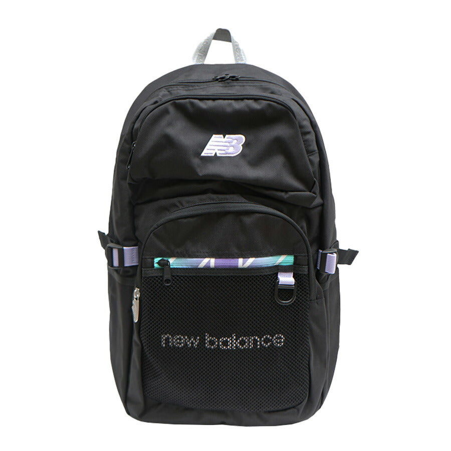 【New Balance】リュック 大容量 ニューバランス ポリエステル リュック LAB45694 普段使い 日常使い デイリーユース タウンユース 男女兼用 ユニセックス お手頃 使いやすい 便利 定番 人気 売れ筋 おすすめ プレゼント ホワイト グリーン ブルー パープル