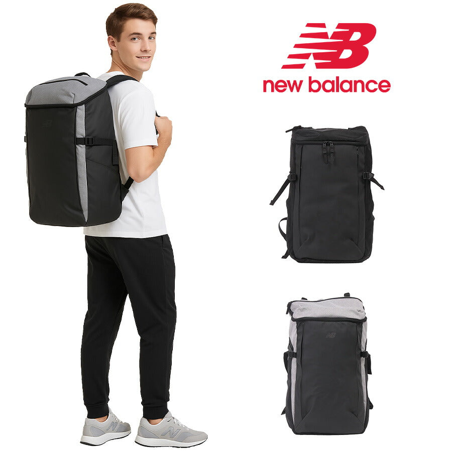 【New Balance】リュック 大容量LAB45702 リュック かばん ユニセックス FIELD DAYシリーズ かばん カバン 鞄 バッグ シンプル ニューバランス ブラック グレー 使いやすい かっこいい おしゃれ お出かけ ジム アウトドア 普段使い 日常 通勤 通学