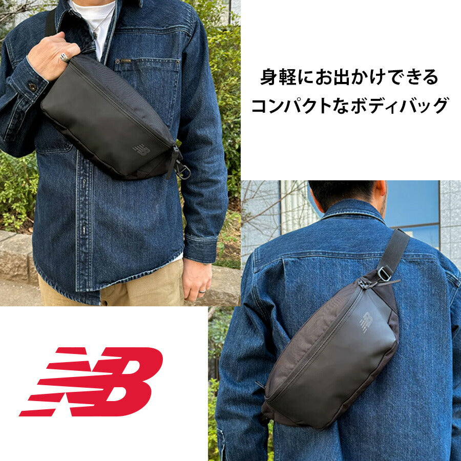 【New Balance】LAB45704 ウエストバッグ かばん ユニセックス FIELD DAYシリーズ かばん カバン 鞄 バッグ シンプル ニューバランス ブラック グレー 使いやすい かっこいい おしゃれ お出かけ ジム アウトドア 普段使い 日常 通勤 通学