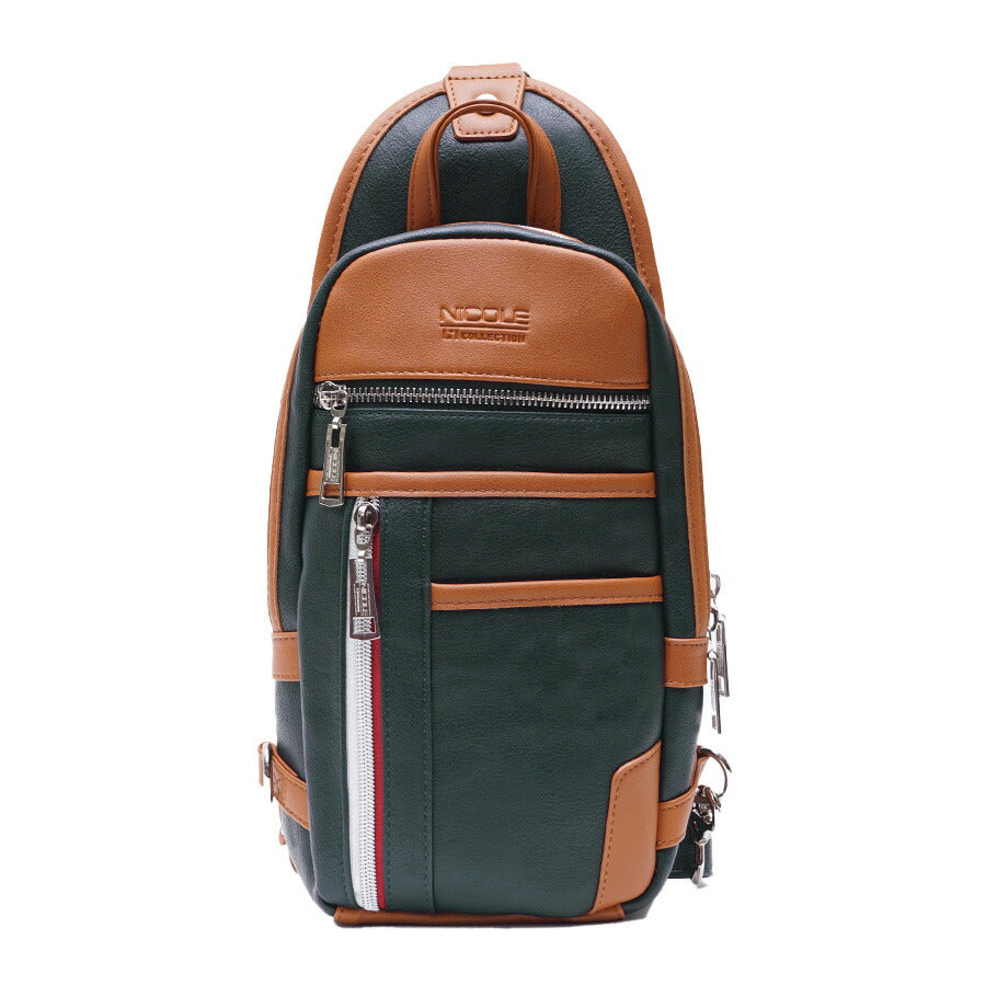 【正規取扱店】【NICOLE】ニコル オデッセイ ワンショルダーバッグ ボディバッグ NIL240 正規品 メンズ カジュアル きれいめ 斜め掛け 大人 ブランド おしゃれ かっこいい 父の日