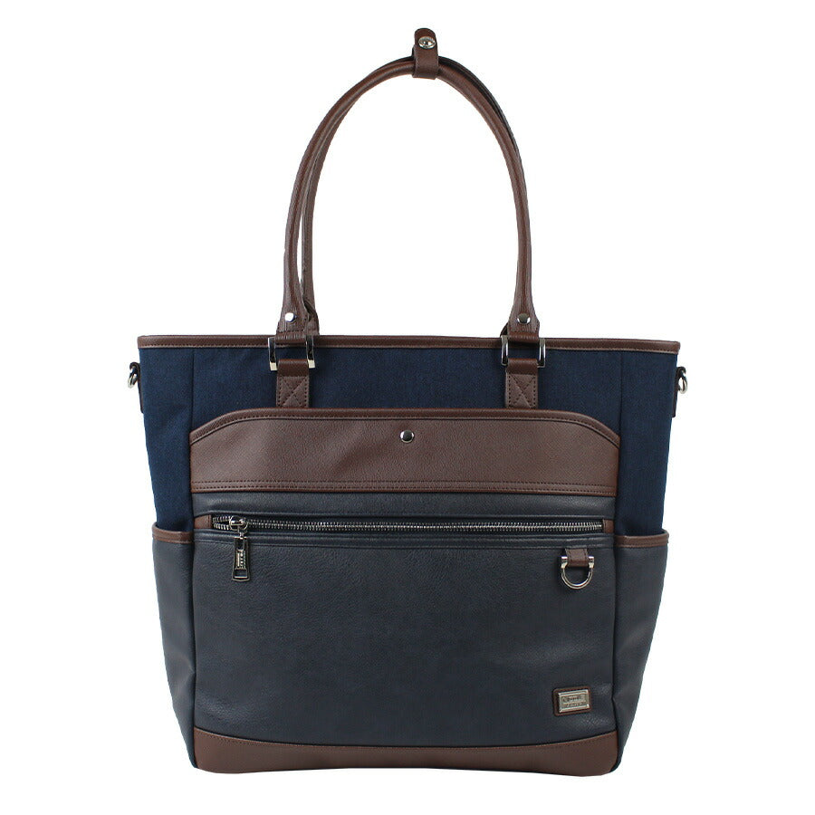 【NICOLE】NIL284 フォーカス トートバッグ 肩掛け メンズ かばん カバン 鞄 バッグ トート シンプル ニコル ブラック キャメル ネイビー 使いやすい かっこいい おしゃれ お出かけ 普段使い 日常 大人 父の日 敬老の日