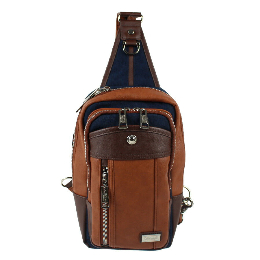 【NICOLE】NIL285 フォーカス ワンショルダー 斜め掛け メンズ かばん カバン 鞄 バッグ ショルダー シンプル ニコル ブラック キャメル ネイビー 使いやすい かっこいい おしゃれ お出かけ 普段使い 日常 大人 父の日 敬老の日