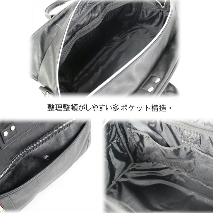 【正規取扱店】NICOLE ニコル オデッセイ NIL262 ボストンバッグ 2WAY メンズ 男性 収納 充実 かっこいい カジュアル きれいめ ブランド おしゃれ 人気 おでかけ ミドルエイジ クリスマス プレゼント 父の日 合皮