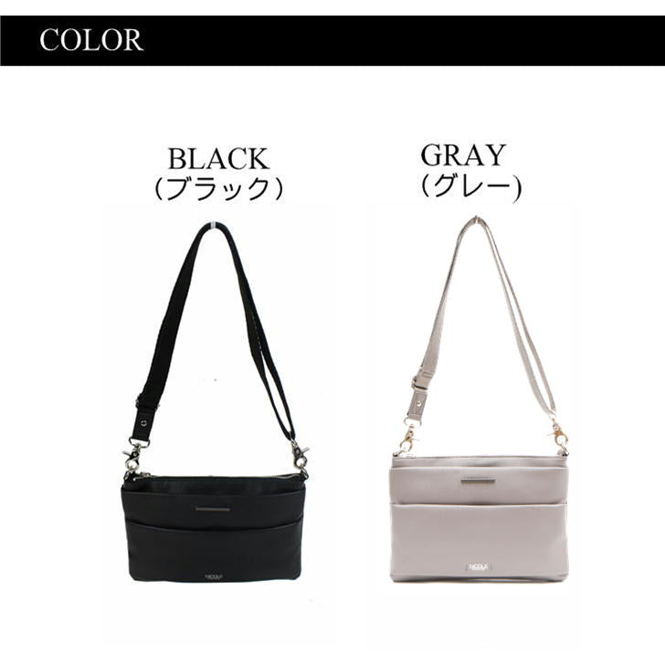 【正規取扱店】【レターパック配送】NICOLE ニコル リップル NIL270 2way クラッチ ショルダーバッグ メンズ 男性 かっこいい カジュアル きれいめ おしゃれ 人気 おでかけ ミドルエイジ クリスマス プレゼント 父の日 合皮 正規品