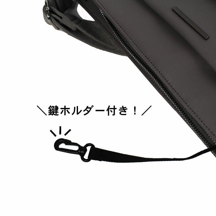 【正規取扱店】NICOLE ニコル リップル NIL274 ショルダーバッグ メンズ 男性 かっこいい カジュアル きれいめ おしゃれ 人気 おでかけ ミドルエイジ クリスマス プレゼント 父の日 合皮 正規品