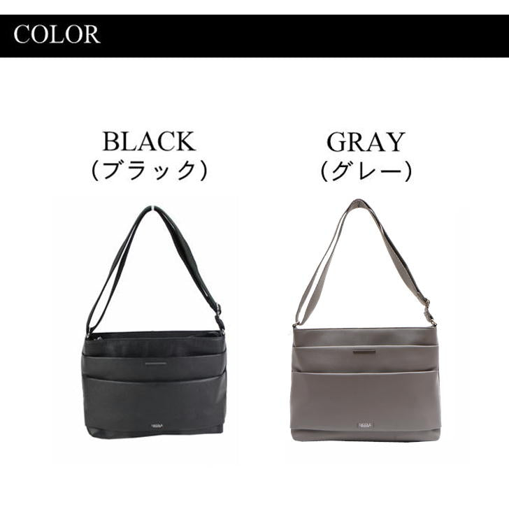 【正規取扱店】NICOLE ニコル リップル NIL274 ショルダーバッグ メンズ 男性 かっこいい カジュアル きれいめ おしゃれ 人気 おでかけ ミドルエイジ クリスマス プレゼント 父の日 合皮 正規品