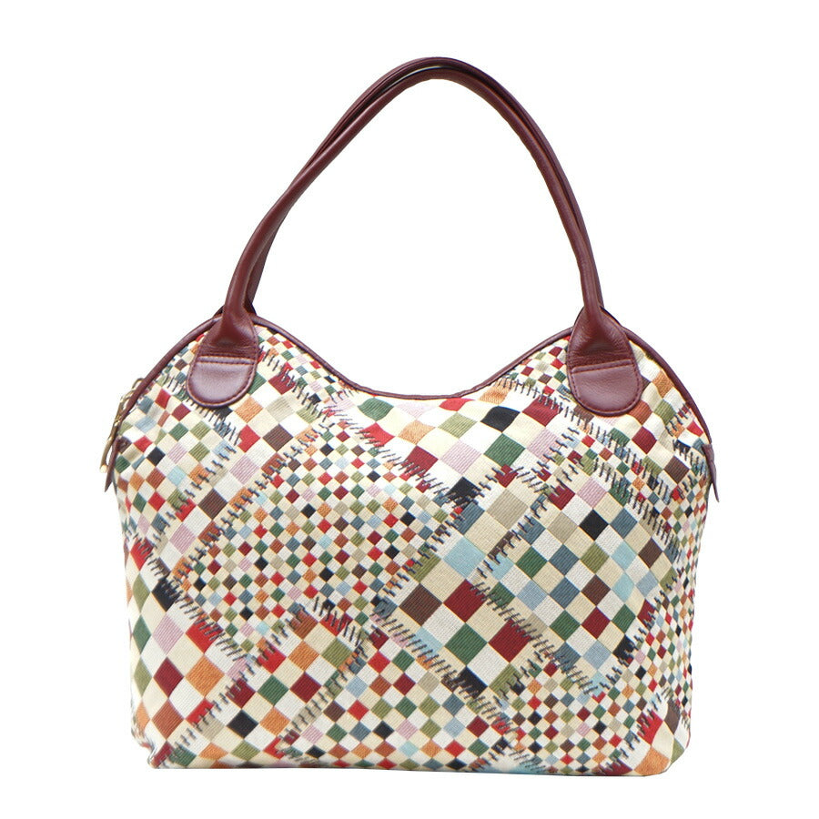 【当店オリジナルエコバッグプレゼント中!】【NATURALBAG】6788 トートバッグ かばん 手持ち カバン 鞄 バッグ トート 軽量 軽い 普段使い お出かけ 買い物 ナチュラルバッグ かわいい おしゃれ プレゼント ギフト 誕生日 母の日 敬老の日 日本製