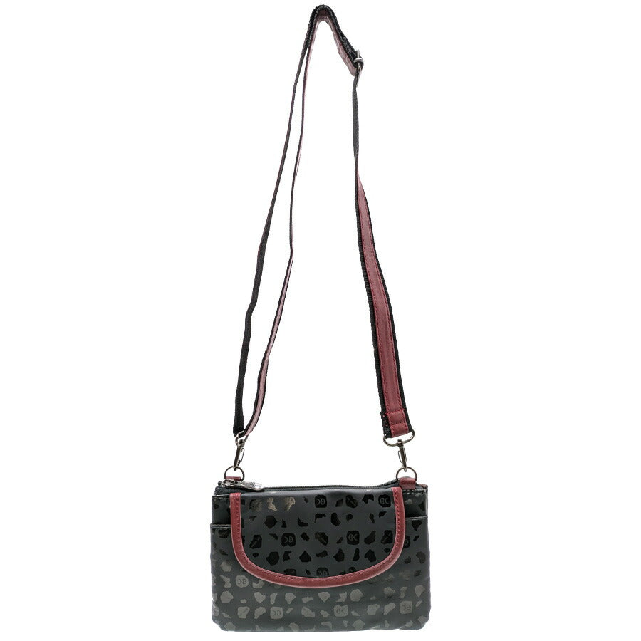 【NATURAL BAG】7132 ミニショルダー 斜め掛け 日本製 シンプル ナチュラルバッグ ブラック マットブラック/ボルドー ブロンズ シルバー マットブラック 使いやすい 普段使い 日常 レディース 母の日 敬老の日 プレゼント ギフト