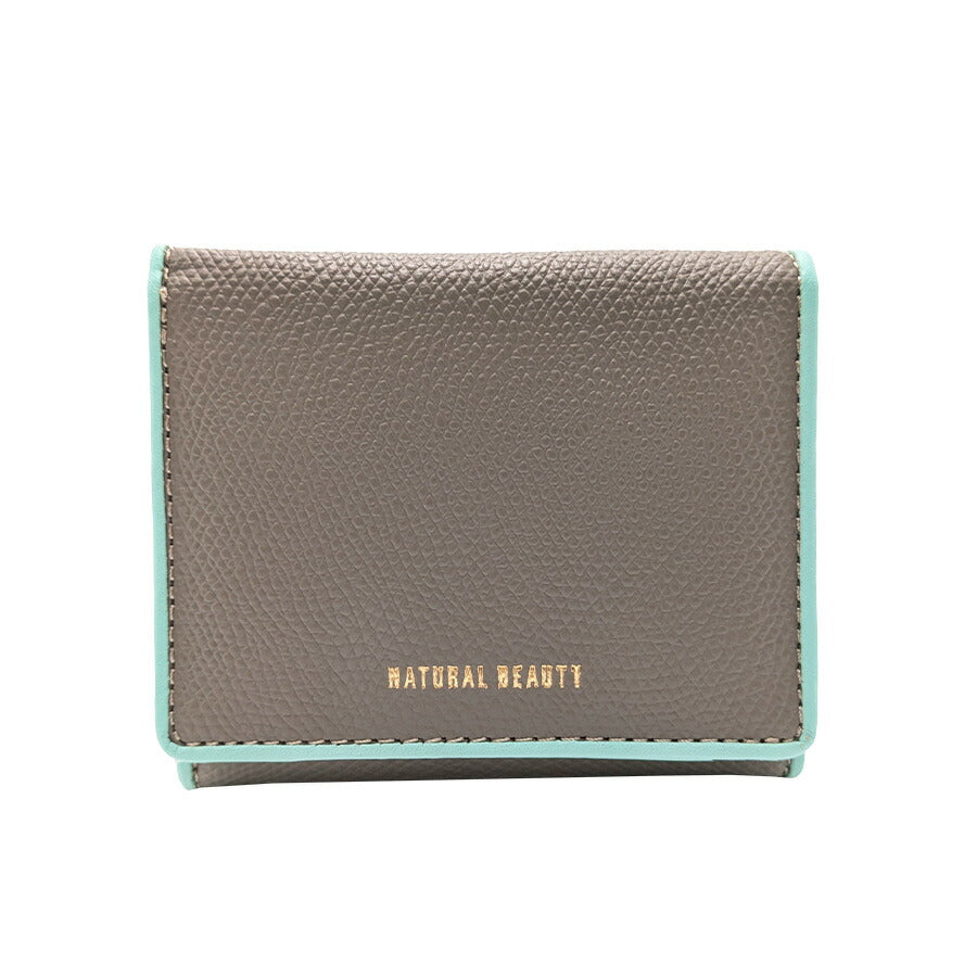 【NATURAL BEAUTY】 70206 折り財布 財布 ウォレット 三つ折り カラバリ 豊富 ブランド 通勤 普段使い 家計 お出かけ バッグ ナチュラルビューティ プレゼント