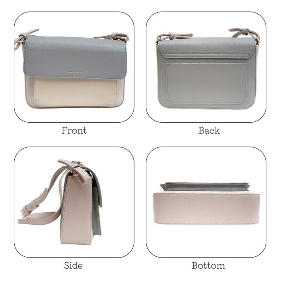 【NATURAL BEAUTY】71140 ショルダーバッグ ナチュラルビューティ Amie アミ シリーズ バイカラー 可愛い シンプル カラフル おしゃれ 通勤 通学 普段使い お出かけ ショッピング ブラック ピンク ブルー グリーン ベージュ プレゼント 女性 ギフト 母の日 誕生日