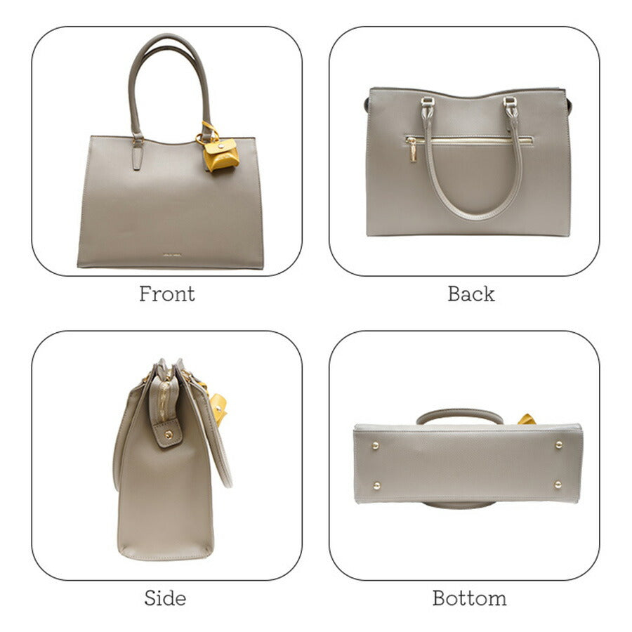 【当店オリジナルエコバッグプレゼント中!】【NATURAL BEAUTY】71160 トートバッグ ナチュラルビューティ Elena エレナ シリーズ 大人 可愛い シンプル ミニポーチ付き おしゃれ 仕事用 プレゼント 女性 ギフト 母の日 誕生日