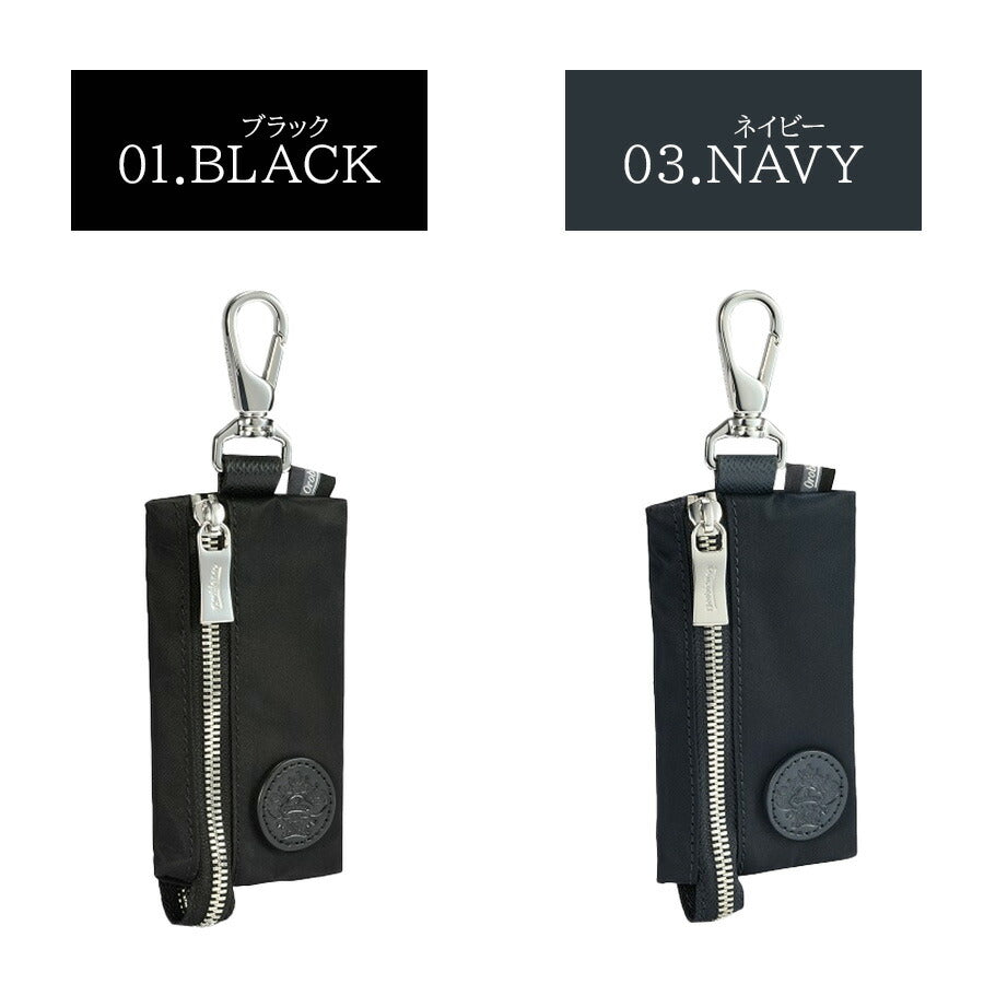 【Orobianco】93023 ソロペルテスモール キーケース キーフック 普段使い 使いやすい カジュアル シンプル 牛革 メンズ プレゼント ギフト ブラック