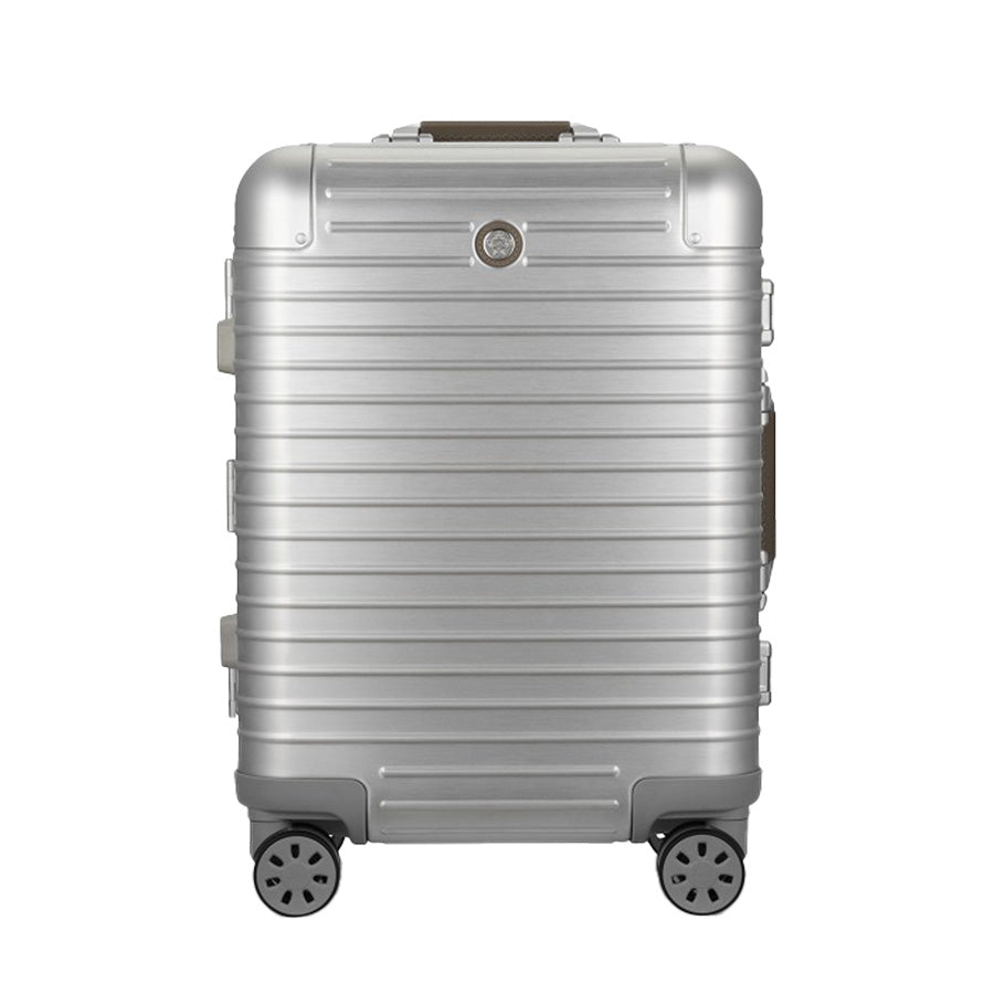 【Orobianco】93142 モヴェンツァ スーツケース 36L 3-5泊 キャリーケース 大容量 出張 旅行 宿泊 ラゲージタグ ユニセックス プレゼント ギフト シルバー